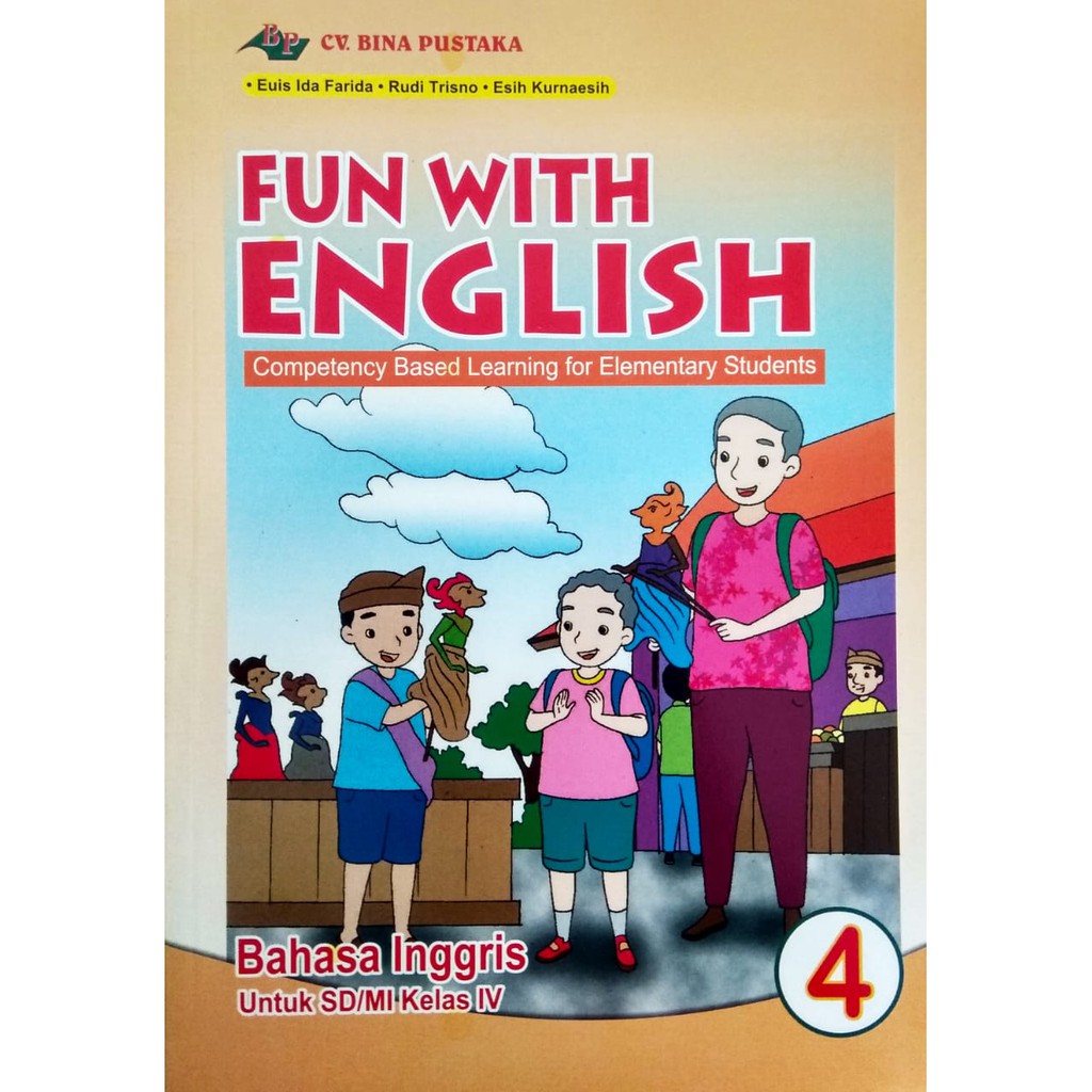Buku Bahasa Inggris Kelas 4 Fun With English-1