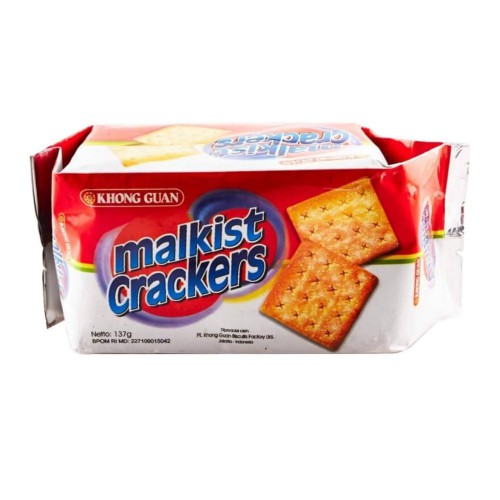 

Snack/biscuit MALKIST CRACKERS 1 Pack x 115 GRAM - KHONG GUAN