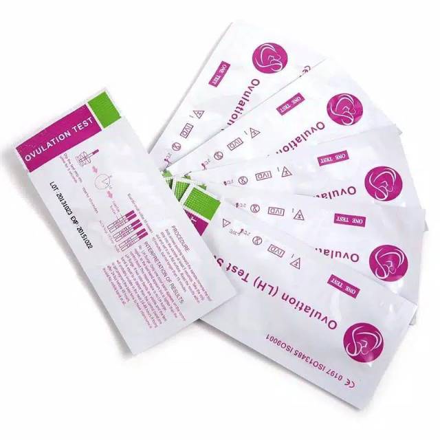 Ovulation LH Test Strip - Tes Masa Subur - Tes Ovulasi - Ovutest