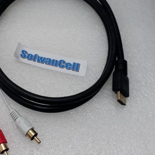 kabel HDMI to RCA / AV