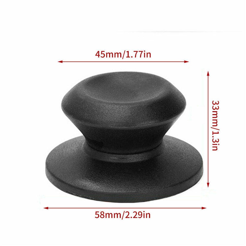 TOP 2pcs Knop Tutup Panci Alat Dapur Cookware Knob Screw Handgrip