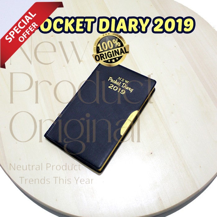

BUKU AGENDA POCKET DIARY 2019 Buku Kantor Sekolah Jadwal Manager Terbaik dan Lenkap