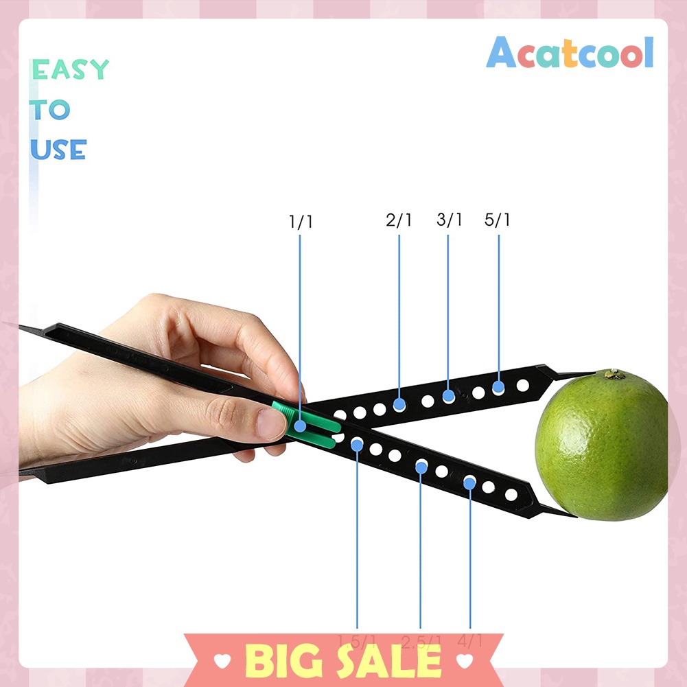 10 inch Art Drawing Ruler Adjustable Plastic Proportional Scale Divider