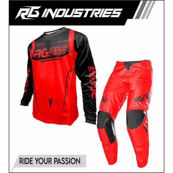 Jersey Set Rg Industries Evo Series Trail Motocross Jerset Motocross Jerset Rg Industries Premium Ge