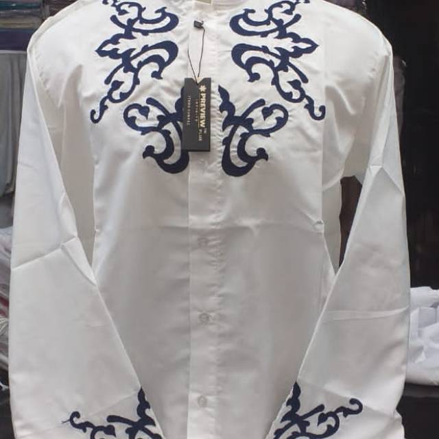 Baju koko pria Itang yunasz(tangan panjang)