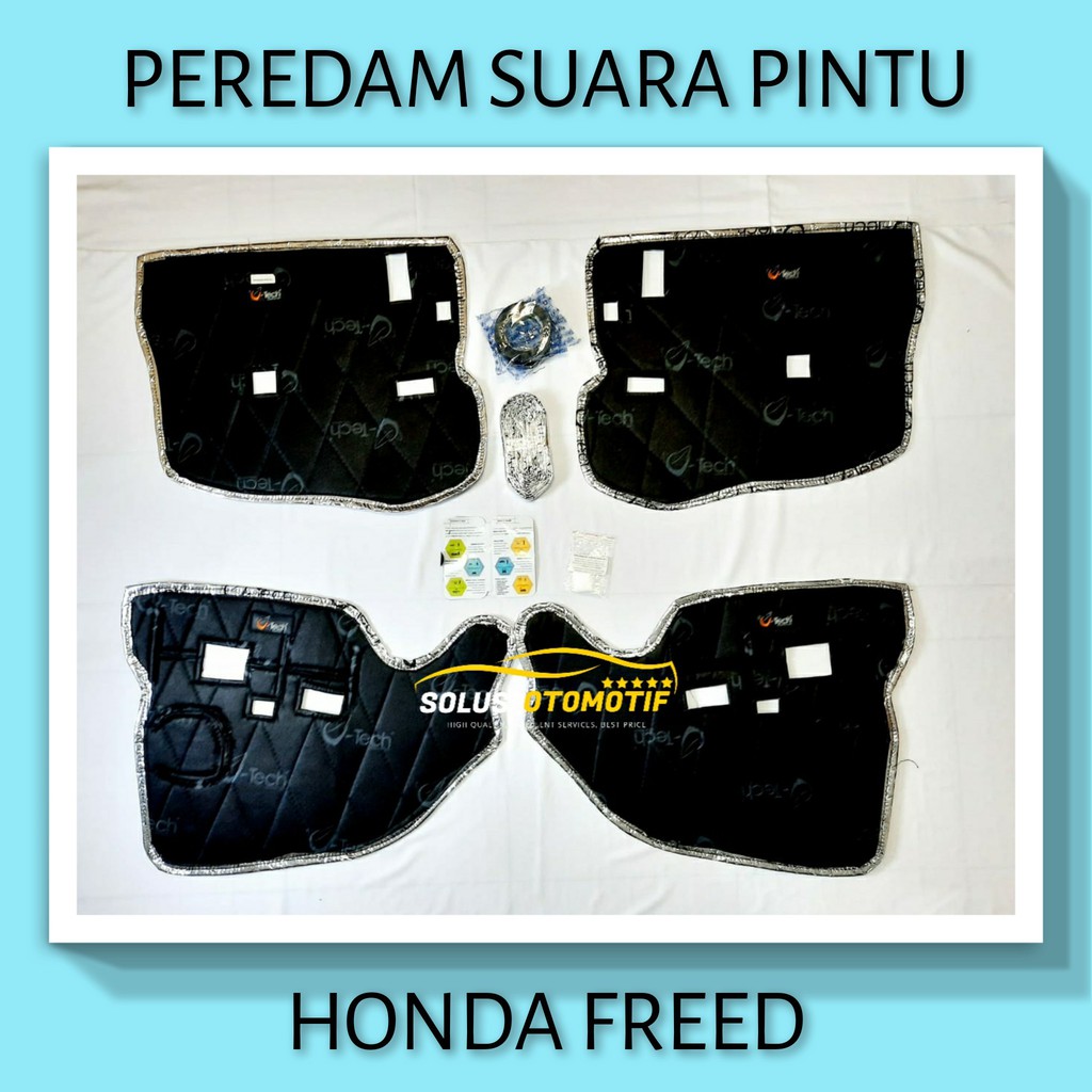 HONDA FREED 2013-2016 FACELIFT Peredam Suara Pintu Aksesoris Mobil VTECH Ori Plug n Play