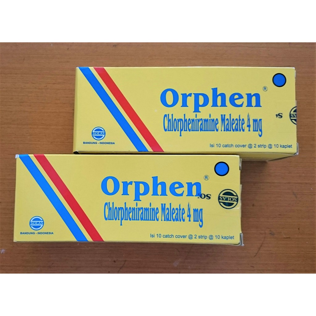 Orphen CTM 4 mg per box isi 200 Tablet