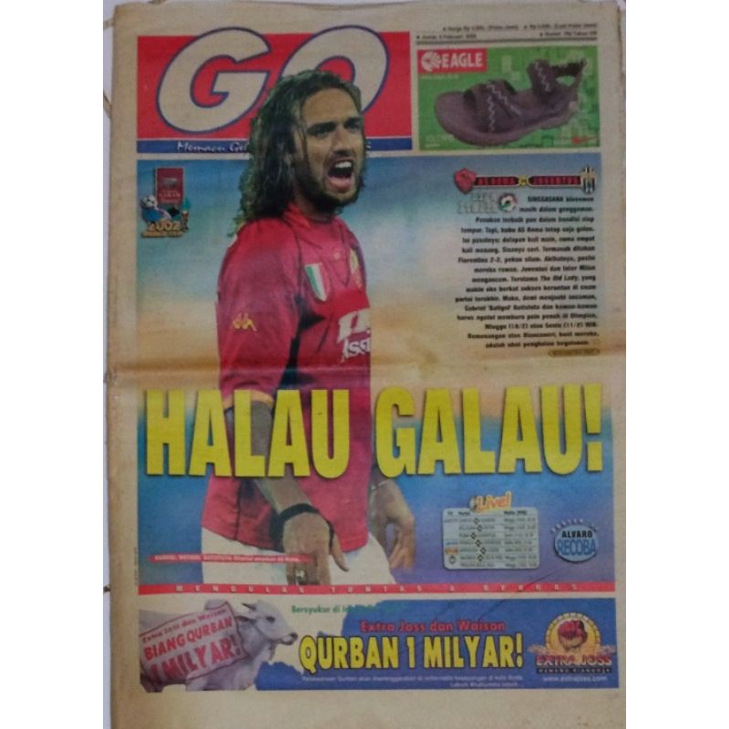 Tabloid GO, 8 Feb 2002