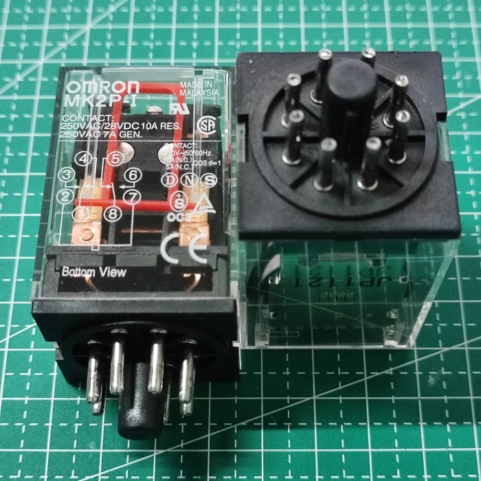 RELAY OMRON MK-2P 8 PIN (Without Lampu)