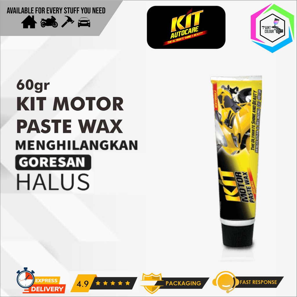 KIT Motor Paste Wax Original 60 Grm