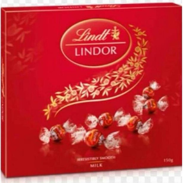 

COKLAT MILK LINDOR IMPORT LINDT GIFT BOX-COKELAT CHOCOLATE DC51C1215