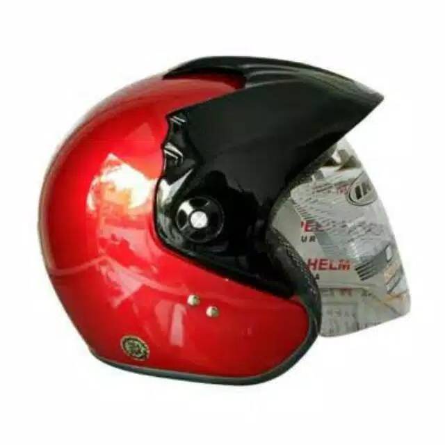 Preloved Helm ink clasic klasik batman merah ferrari ORI second helm ink malang