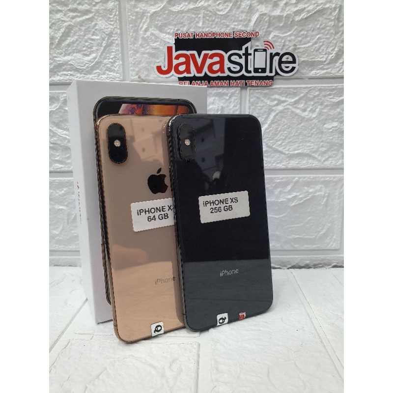 IPHONE XS 64GB / 256GB SECOND FULLSET GARANSI INTER APPLE