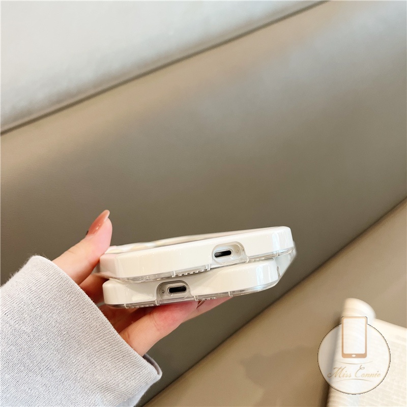Soft Case Motif Kelinci 3D Untuk OPPO A57 A77s A17 A77 A16K A96 A95 A55 A15 A12 A17K Reno 7 5F 5 4F A5s A7 A3s A15s A76 A74 A53 A9 A5N A16 A16 A16 A Case Pelindung Earphone Bluetooth Airpod