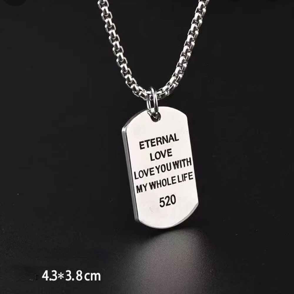 Kalung Rantai Panjang Dengan Liontin Gaya Hip hop Untuk Pria Dan Wanita