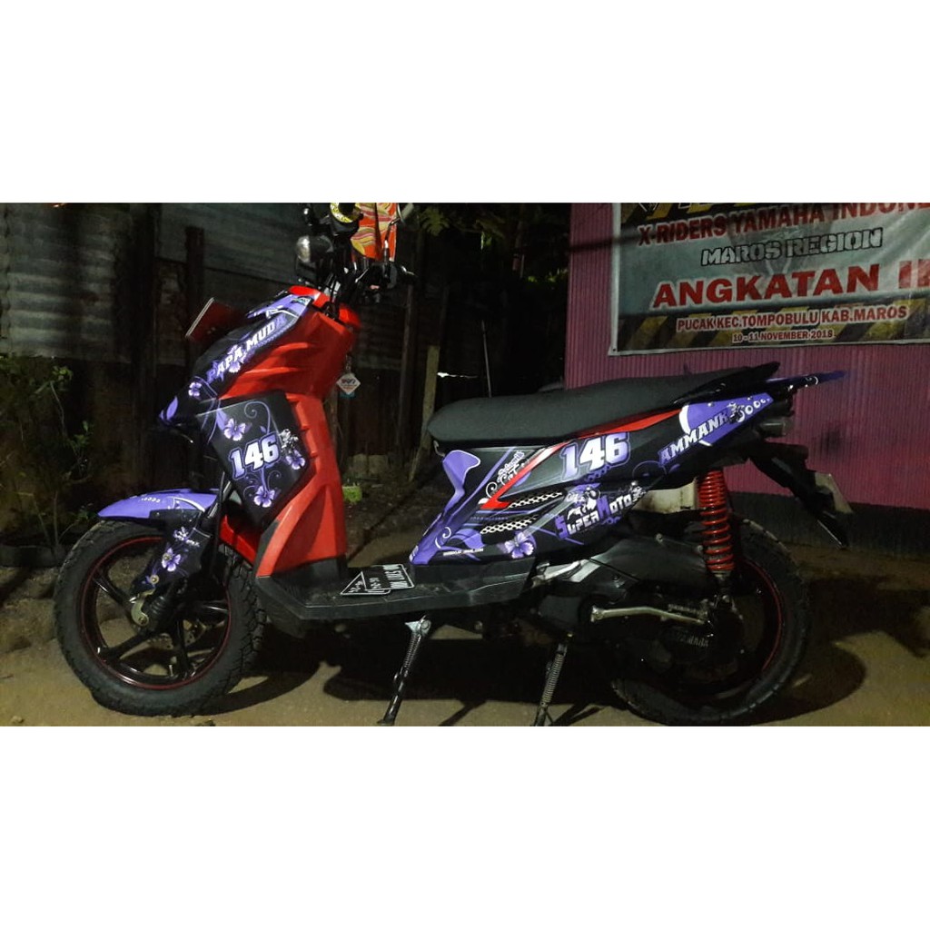 Decal Sticker Yamaha X Ride Sticker Full Body Motor X Ride Decal Sticker Yamaha X Ride Sticker Full Body Motor X Ride