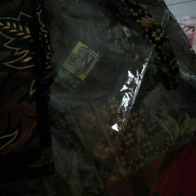 Cod - Bayar Ditempat - Rama Shinta Couple - Sarimbit Batik Couple Atasan Blouse Mega Mendung Sogan