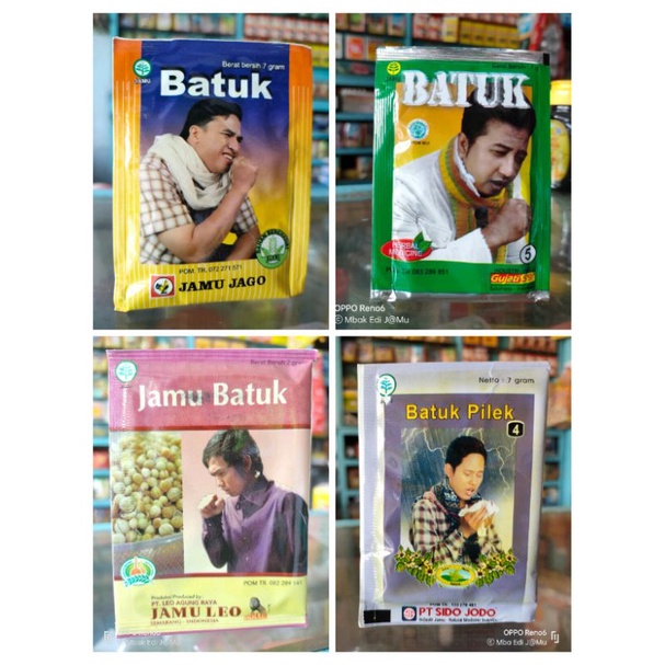 

Jamu Eceran Batuk 1 sachet