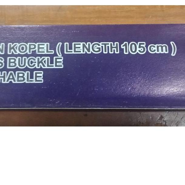 ✺ kopel ikat pinggang satpam warna hitam nylon ➦