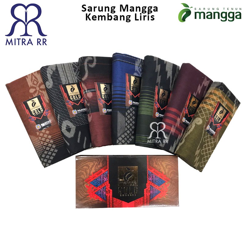 Sarung MANGGA Kembang Satuan / Grosir Sarung Dewasa Asli