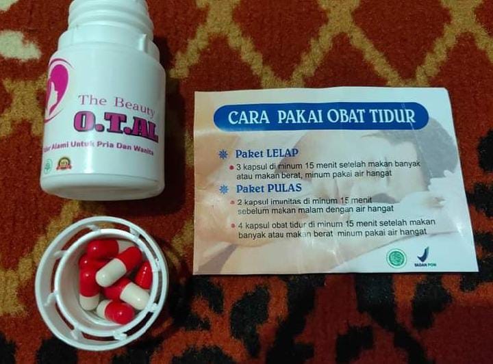 Obat tidur lelap dicampur makanan