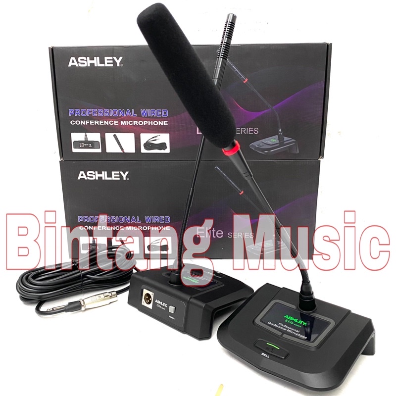 Mic Kabel Podium Ashley Elite Original mic meja ashley elite