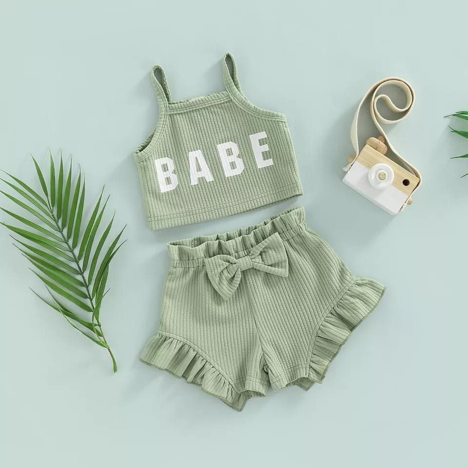 BEFAST - ZTL OOTD Setelan Anak VILICI / SETELAN ANAK KORI / Set Anak Atasan Tanktop+Celana Pendek / Fashion Anak Perempuan Terlaris / Oneset Baju tidur Anak / Oneset Anak Balita Terbaru / Pakaian Kekinian Anak perempuan