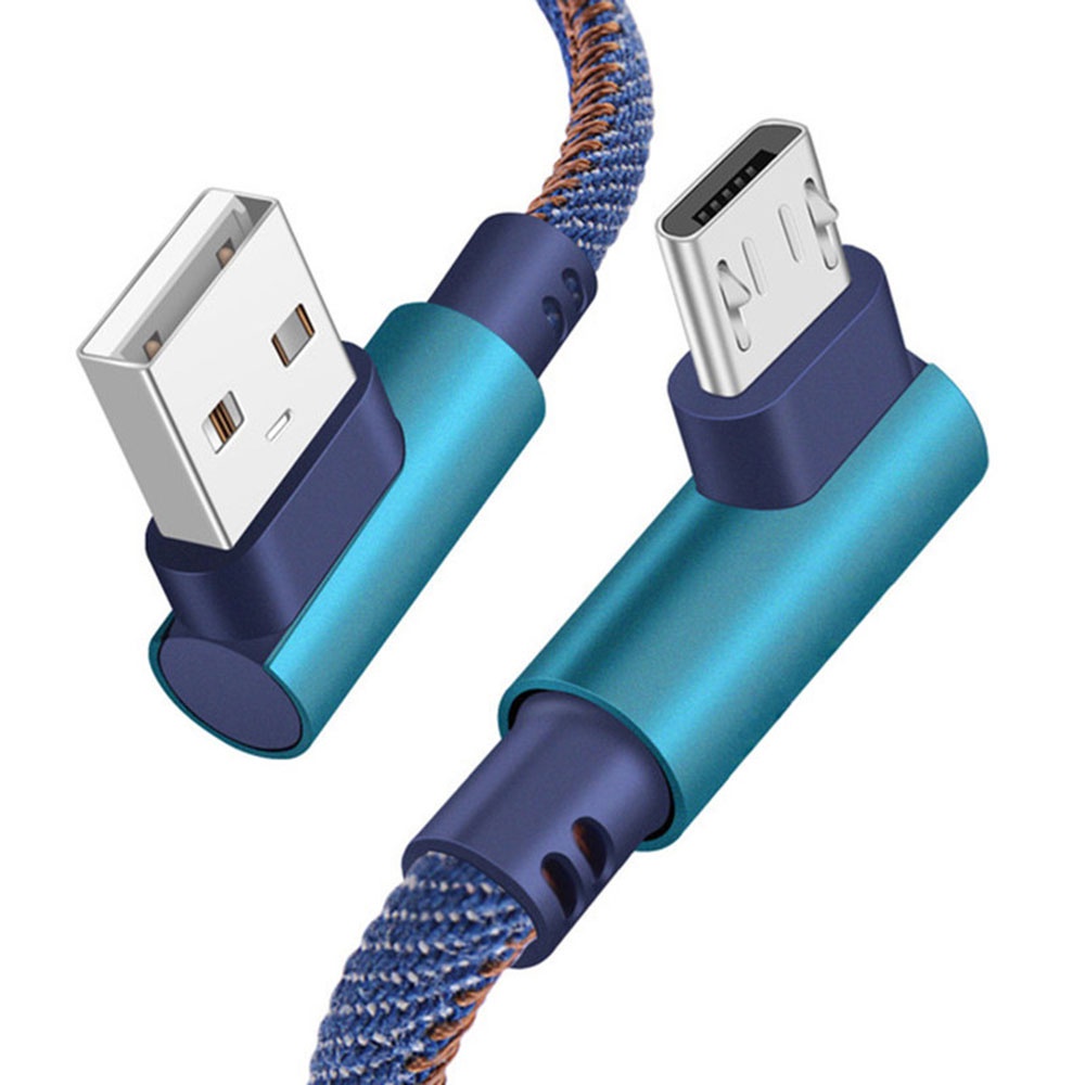 Kabel Data / Charger USB Tipe c 90 Derajat Fast Charging Untuk Android