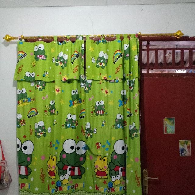 Batang Gorden / Rolet / Rel Bulat 1,5m - 2m