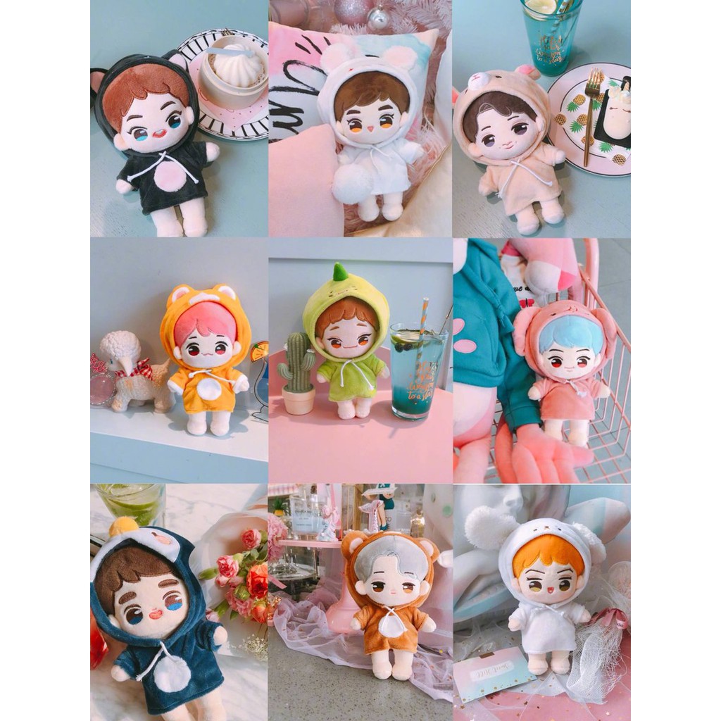 EXO DOll Baidu Bar-Boneka EXO Baidu Bar KAI JONGIN SUHO