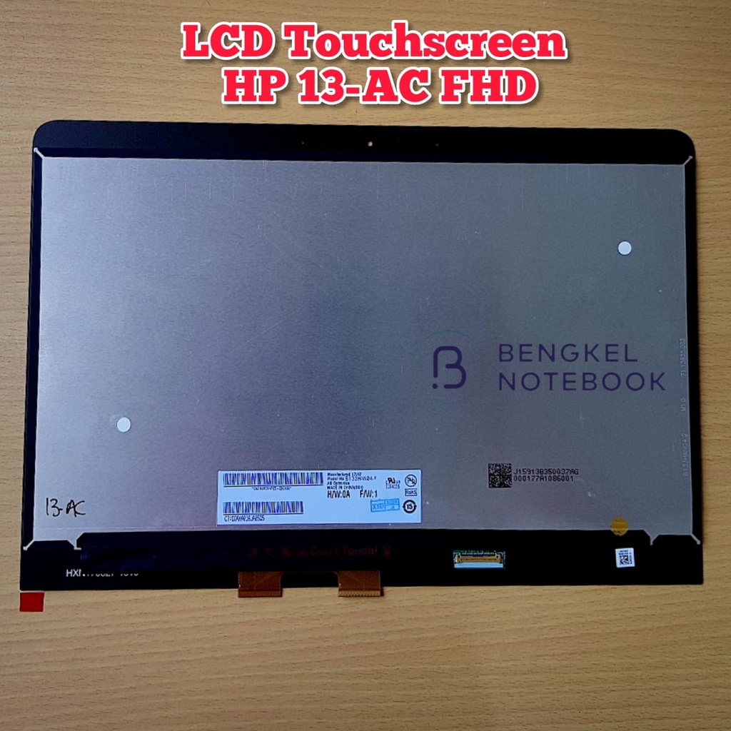 LCD Touchscreen HP 13-AC FHD IPS 1920x1080 30Pin B133HAN04.2