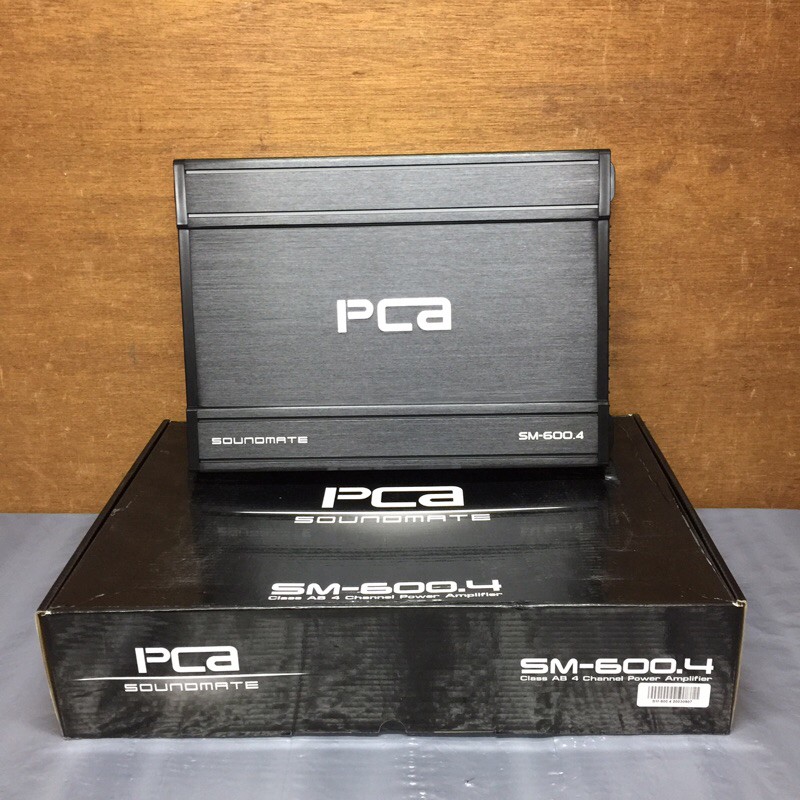 Power PCA SM 600.4 - PCA Soulmate Series - 4 Channel Power Audio Mobil