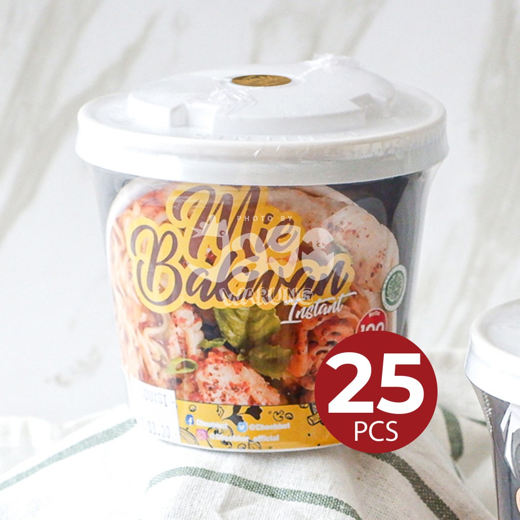 

Cheebot Mie Bakwan Tomyam 25pcs - Jago Warung