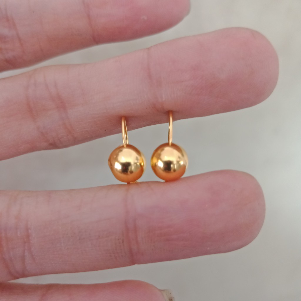 anting gantung merica desi anak dan dewasa emas asli kadar 700 70% 16k 22 gold