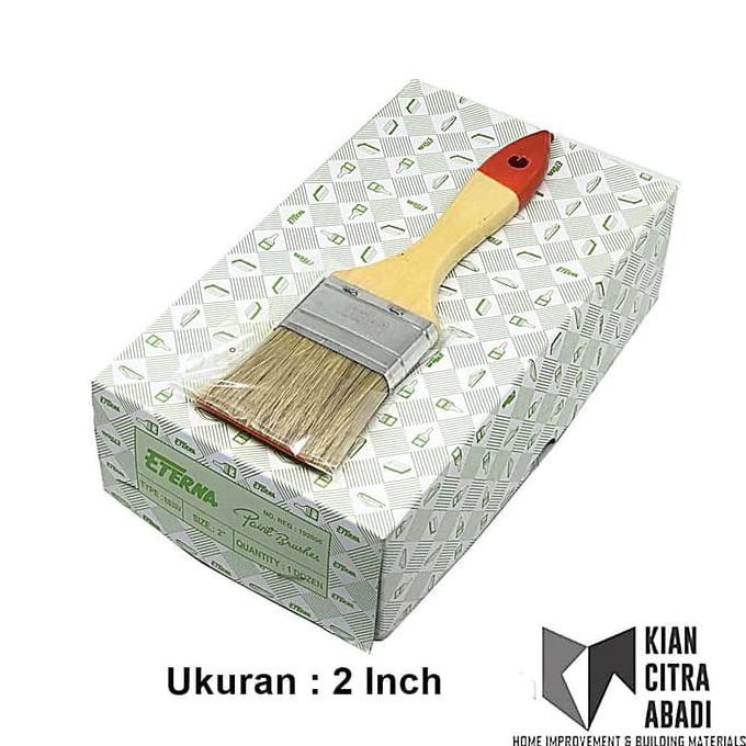 

KUAS CAT ETERNA 2 INCH ( 5CM ) 1 LUSIN ( 12 BUAH ) GROSIR PROMO