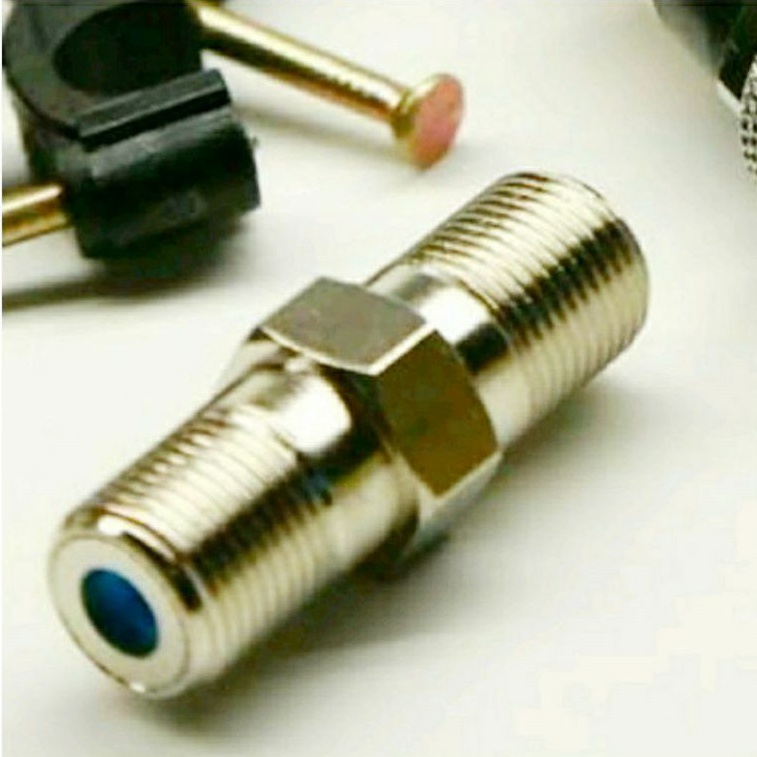 SAMBUNGAN KONEKTOR  KABEL  RG6 ( PARABOLA /ANTENA ) ANTI KARAT