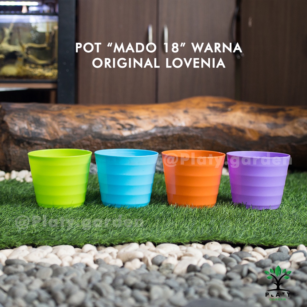 Pot Mado Warna 18 | Model Sarang Tawon Merk Lovenia