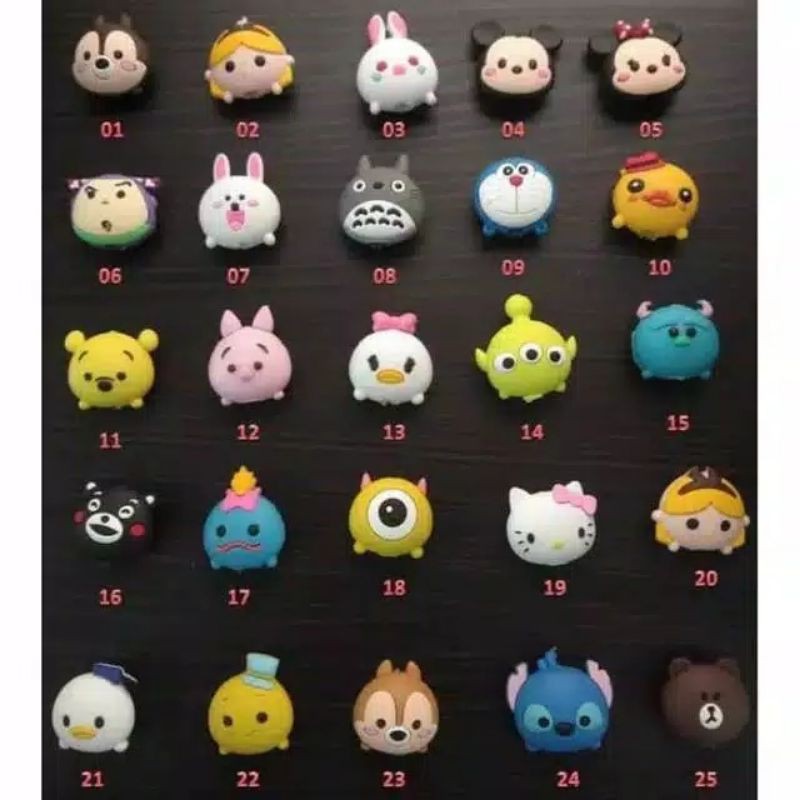 Pelindung Ujung Kabel / Cable Bite Karakter Lucu