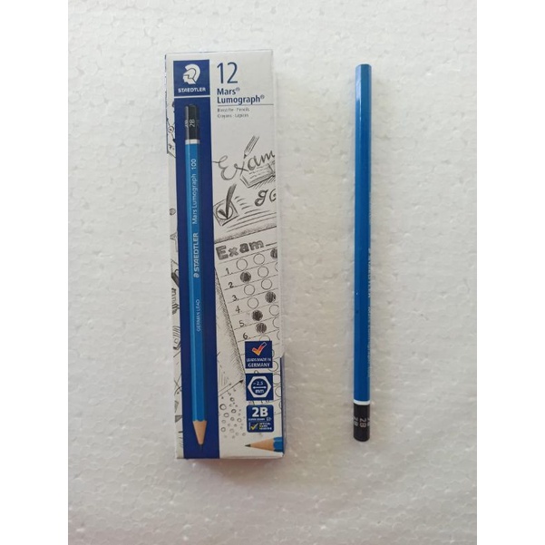 

(1 PACK) Pensil 2B Staedtler isi 12 pcs