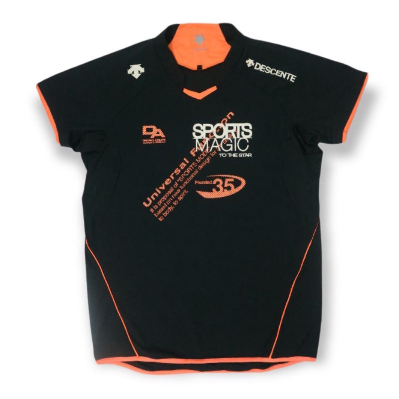 Kaos olahraga running sepeda jersey brand Decente original merk preloved thrifting second