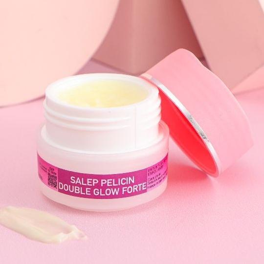 Khusus✅ [WAJIB KONSULTASI] DOUBLE GLOW FORTE NIGHT CREAM || KRIM FLEK PELICIN MALAM || SALEP PELICIN