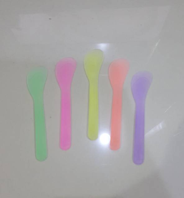 SENDOK MASKER SPATULA PLASTIK