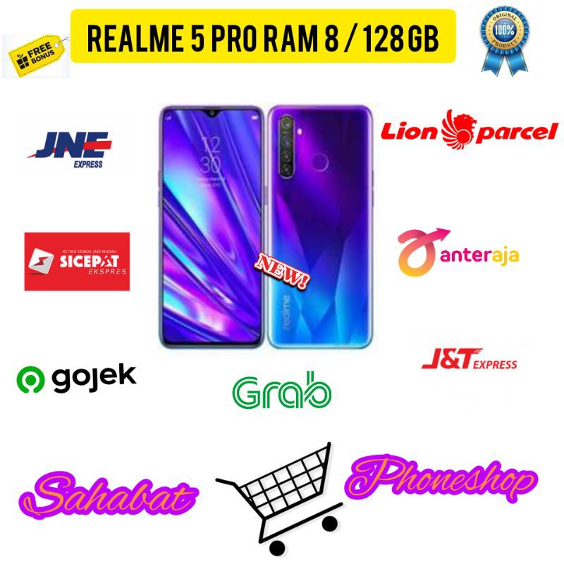 REALME 5 PRO RAM 8/128 GB GARANSI REALME