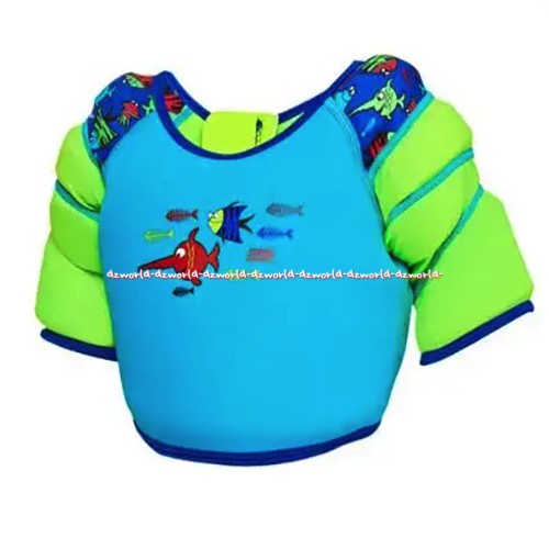 Zoggs Water Wings Vest Zip Pelampung Renang Anak Pakai Tangan 2-3year Tahun Zog Zogg Zoogs Wing Hijau Orange Belajar Renang Untuk Anak Hand Swim Float