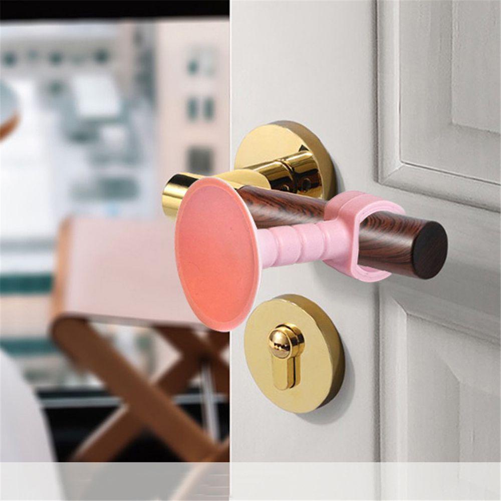 Penahan Pintu Nanas Mute Protection Pad Silica Gel Suction Cup Type