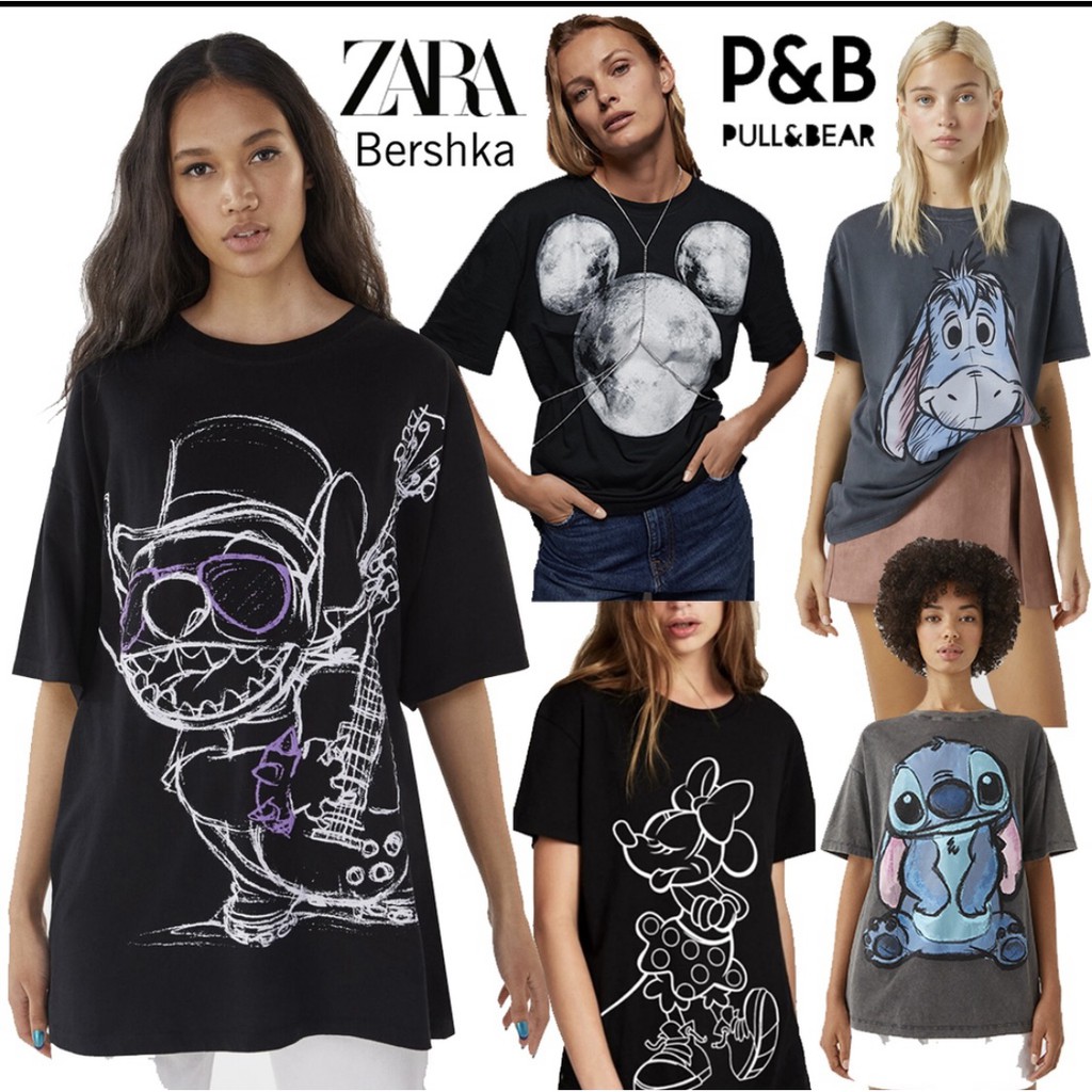 Tshirt oversize Ex Zara mickey mouse | NEW