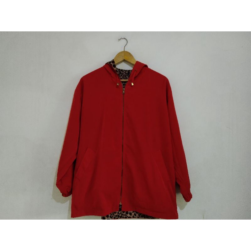 Reversible Jacket Leopard Motif Second by Rose Fashion