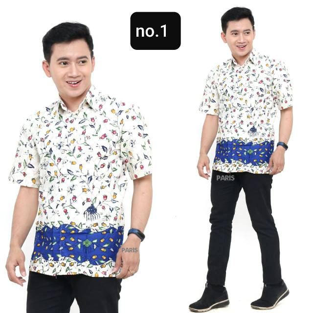 Model Baju Batik pria/baju batik kerja/baju fashion remaja/baju batik ekslusive/baju batik terbaru