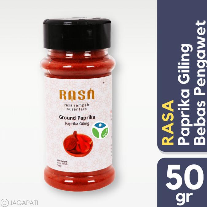 

RASA - Ground Paprika - Paprika Giling - Bumbu Masak No MSG - 50 Gr