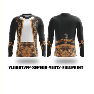 Kaos Baju Sepeda batik Lengan panjang YL00012FP Shopee Kaos Baju Sepeda batik Lengan panjang YL00012FP Shopee